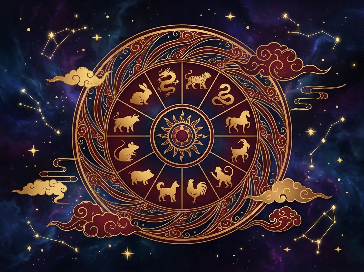 Chinese Zodiac illustration